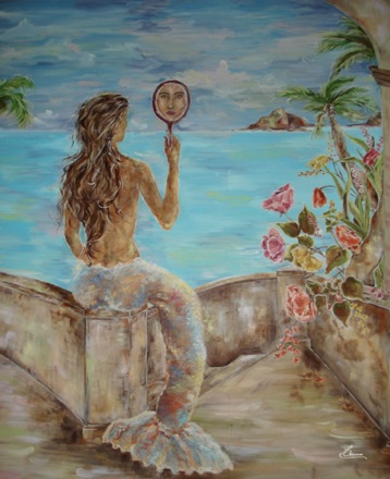 Bathroom Large Mural
Mermaid - Wall #7 - 70 X 88